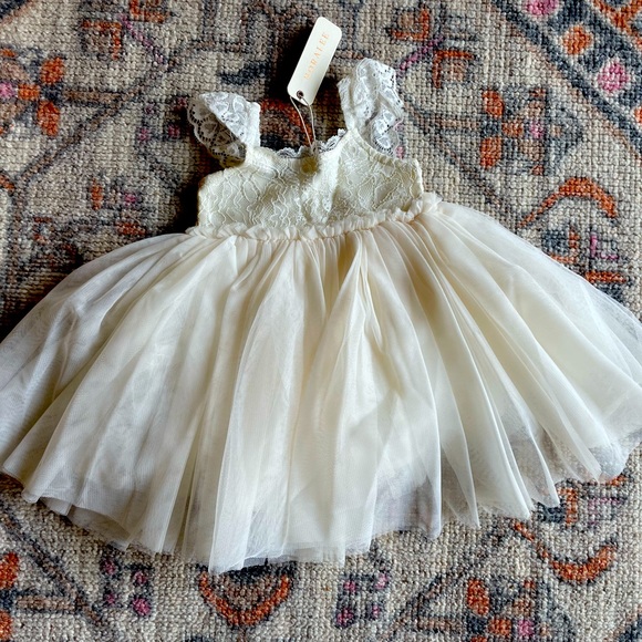 NORALEE Camilla Dress Ivory｜Noralee Girls IVORY Camilla Dress